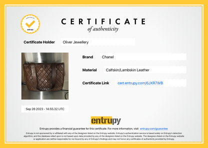 Chanel Vintage Brown Quilted Lambskin Leather Tote