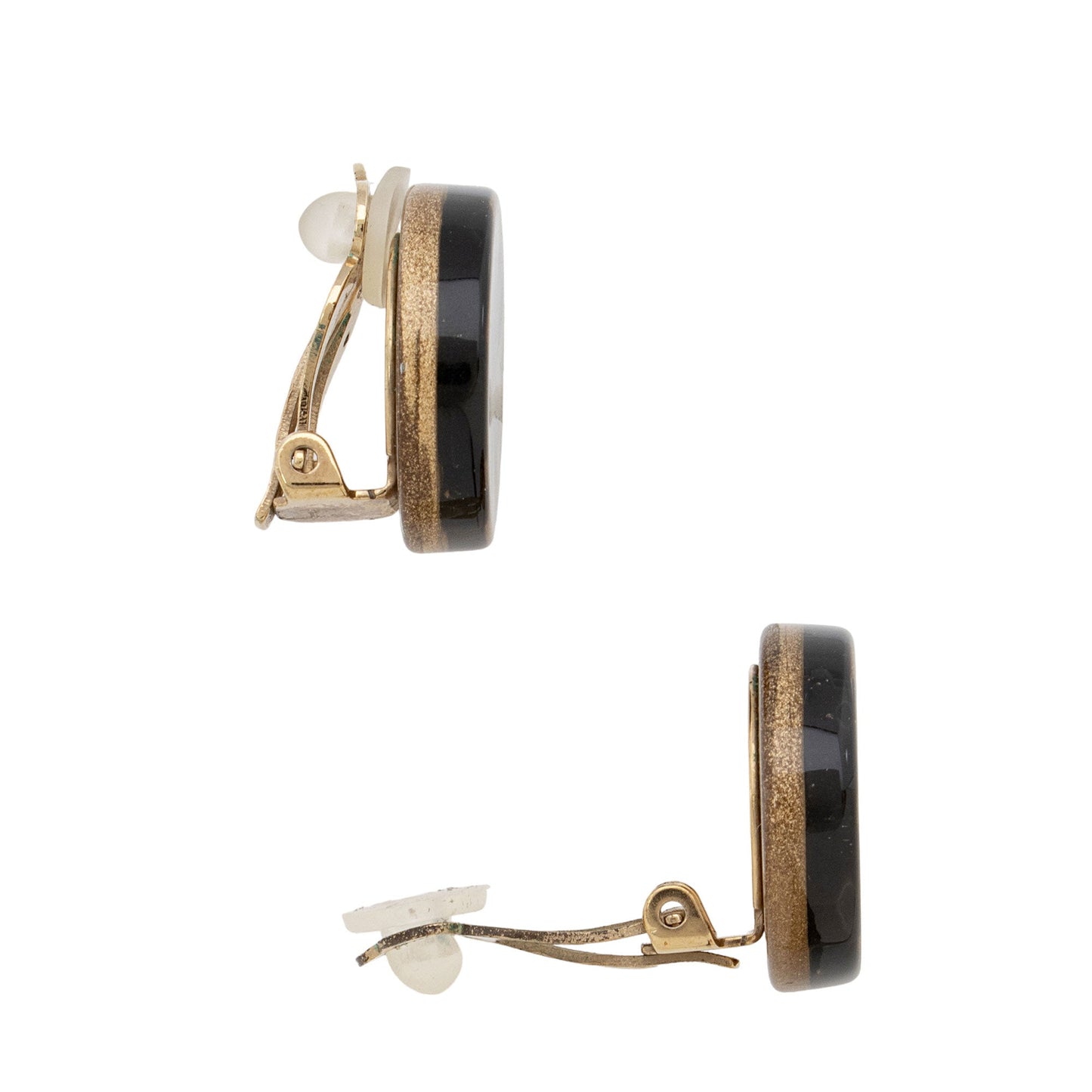 Chanel Vintage CC Clover Clip On Earrings (SHF-QFKk3e)
