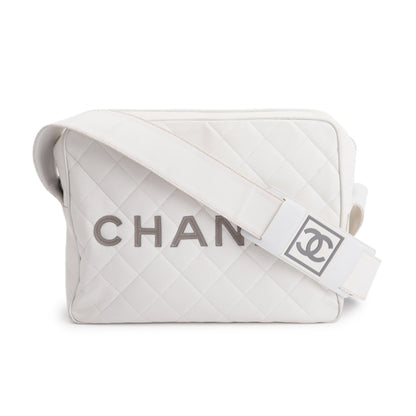 Chanel Vintage Canvas Sport Messenger Bag
