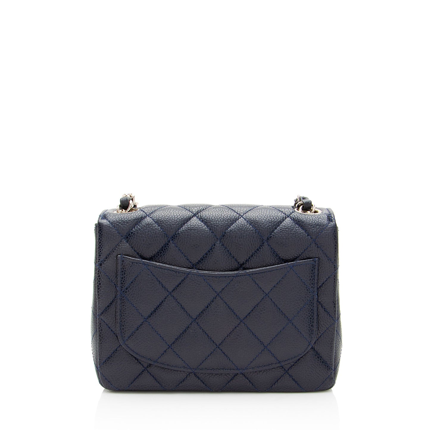 Chanel Vintage Caviar Classic Square Mini Flap Bag