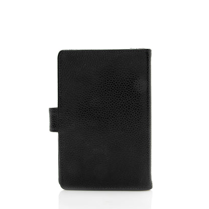 Chanel Vintage Caviar Leather CC Small Agenda Cover (SHF-18049)