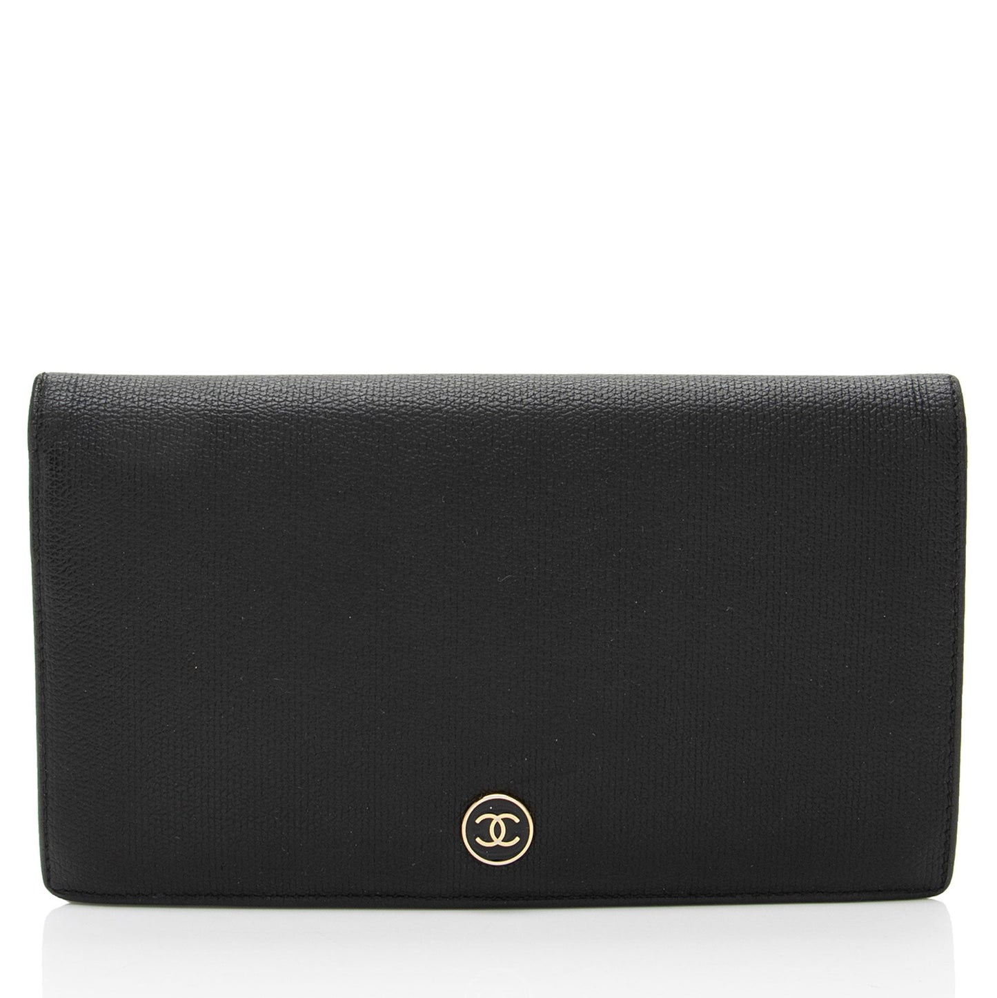 Chanel Vintage Caviar Leather Long Wallet