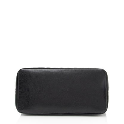 Chanel Vintage Caviar Leather Medallion Tote (SHF-1e1Co0)