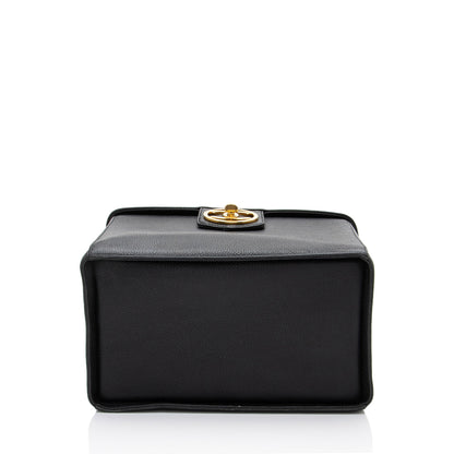 Chanel Vintage Caviar Leather Vanity Train Case