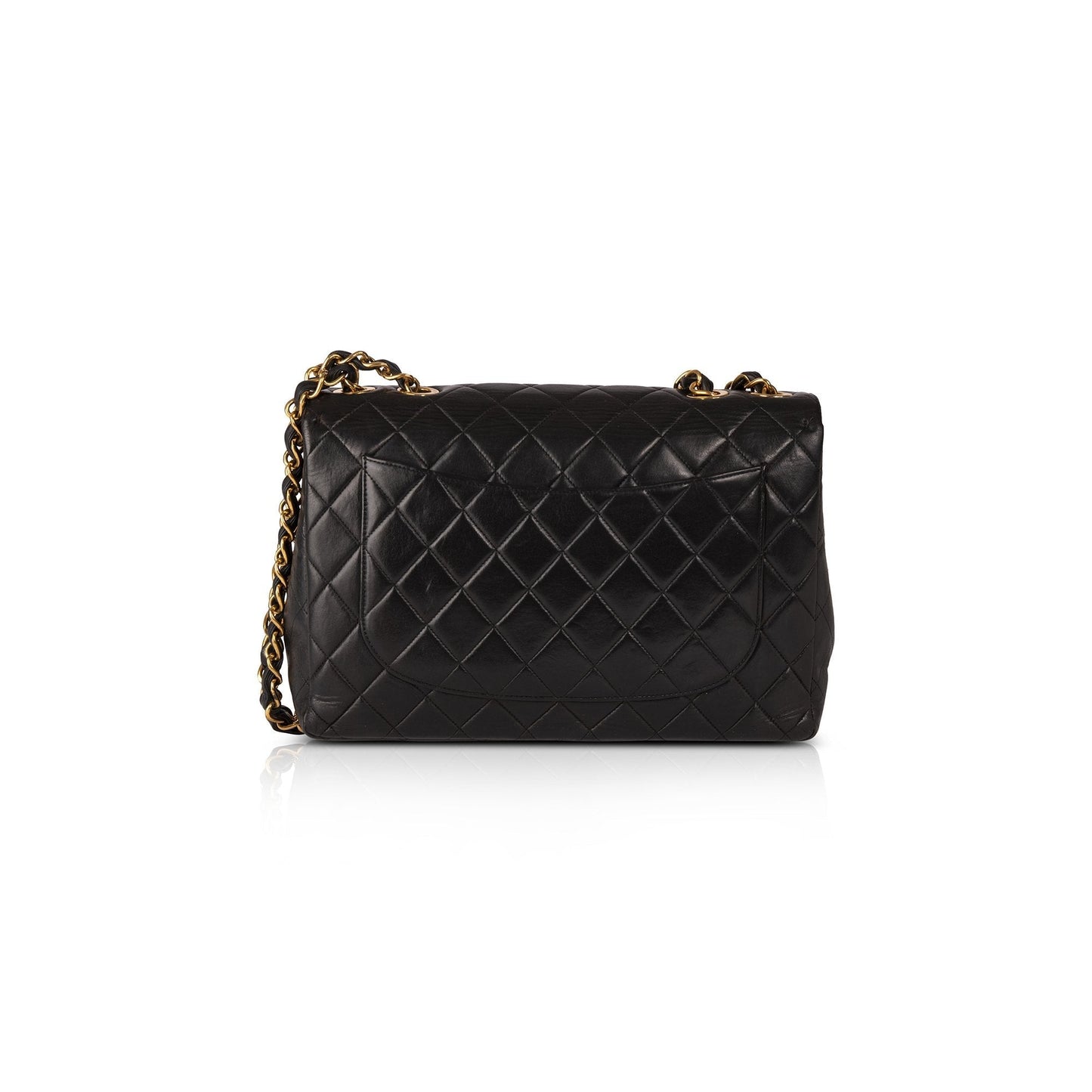 Chanel Vintage Classic Jumbo XL Single Flap Bag