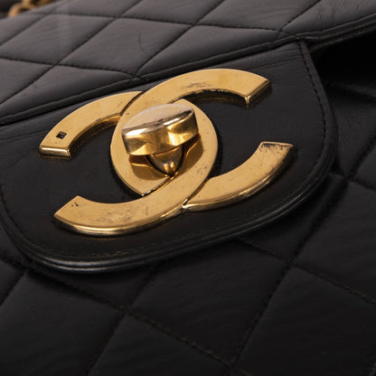 Chanel Vintage Classic Jumbo XL Single Flap Bag