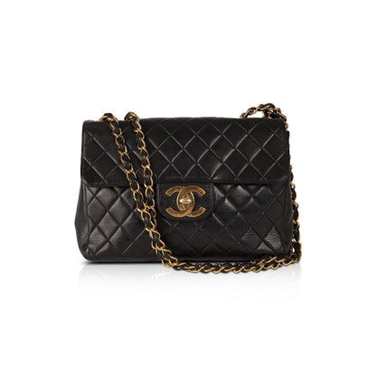 Chanel Vintage Classic Jumbo XL Single Flap Bag