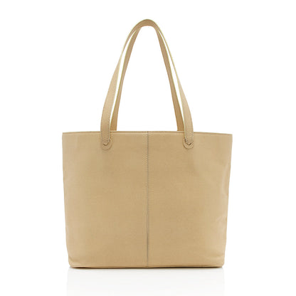 Chanel Vintage Grained Leather Charm Tote (SHF-13103)