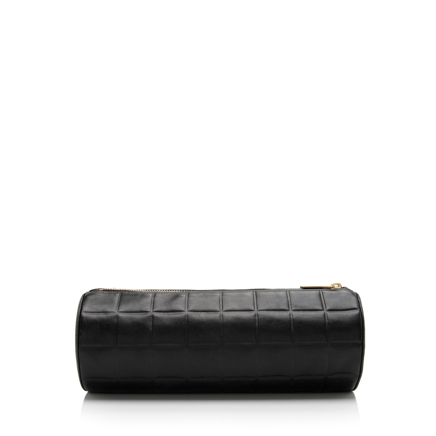 Chanel Vintage Lambskin CC Chocolate Bar Cosmetic Pouch (SHF-Yt3PcN)