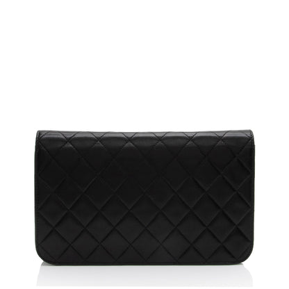 Chanel Vintage Lambskin CC Snap Flap Bag (SHF-pczMK0)