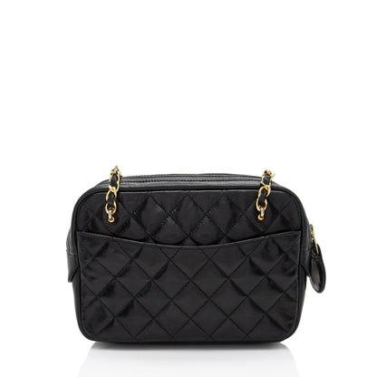Chanel Vintage Lambskin Chain Camera Bag