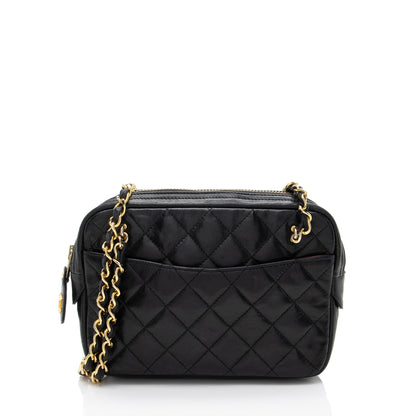 Chanel Vintage Lambskin Chain Camera Bag