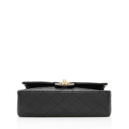 Chanel Vintage Lambskin Classic Medium Double Flap Bag (SHF-G4E2GG)