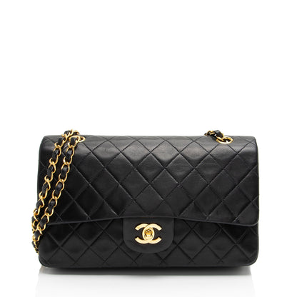 Chanel Vintage Lambskin Classic Medium Double Flap Bag