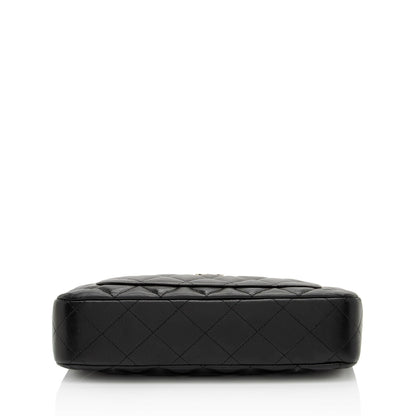 Chanel Vintage Lambskin Front Pocket Camera Bag