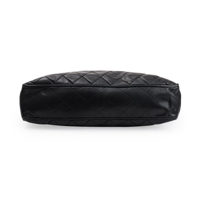 Chanel Vintage Lambskin Leather Shopping Tote