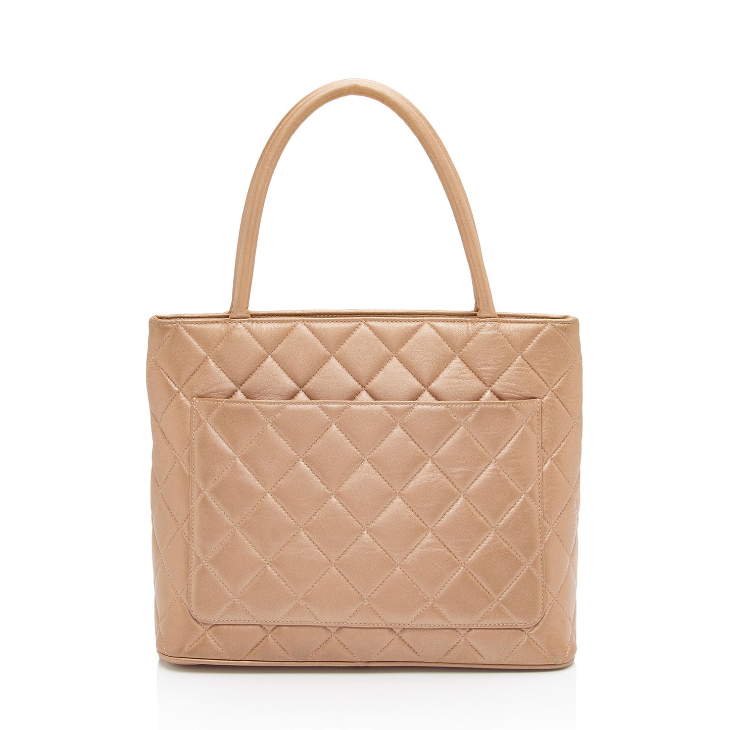 Chanel Vintage Lambskin Medallion Tote (SHF-rUIzq2)