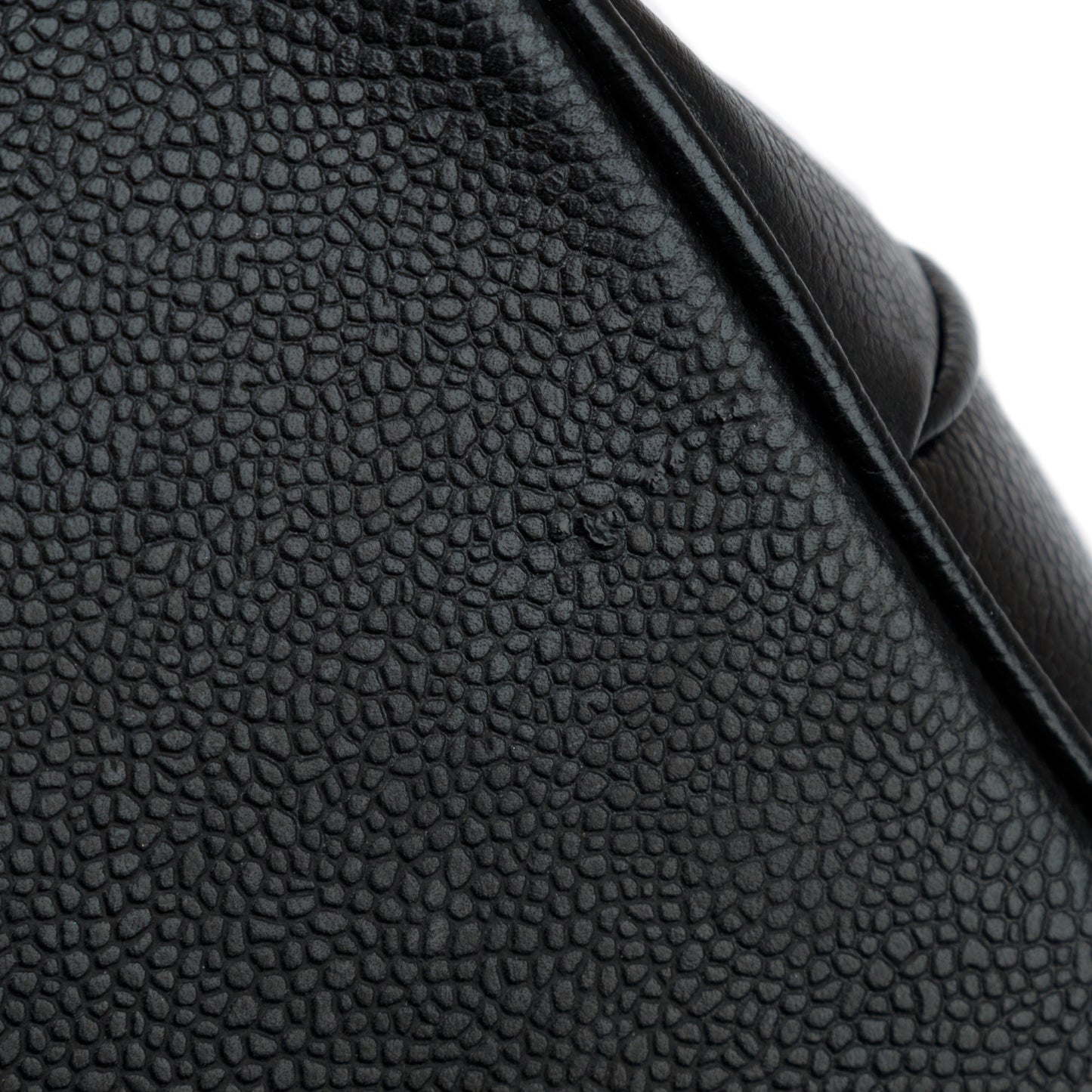 Chanel Vintage Large Caviar Leather Timeless Drawstring Sling Backpack