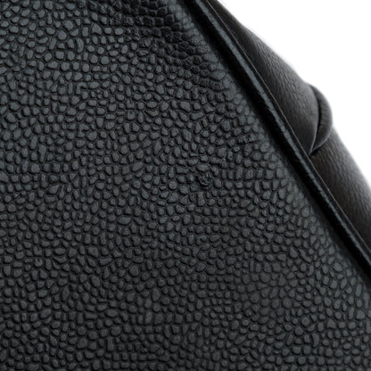 Chanel Vintage Large Caviar Leather Timeless Drawstring Sling Backpack