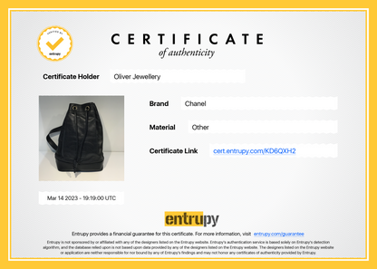 Chanel Vintage Large Caviar Leather Timeless Drawstring Sling Backpack