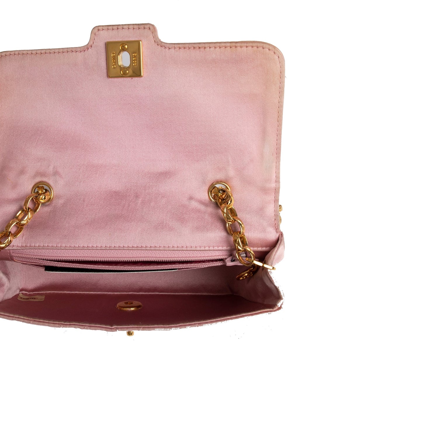 Chanel Vintage Mini Satin Diana Flap Bag