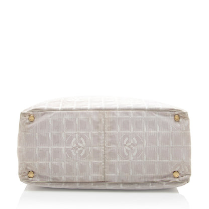 Chanel Vintage Nylon Travel Ligne Large Tote - FINAL SALE (SHF-18670)