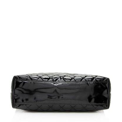 Chanel Vintage Patent Leather CC Tote - FINAL SALE (SHF-19446)