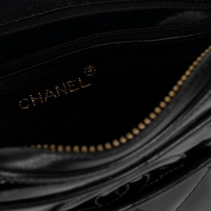 Chanel Vintage Patent Leather Tassel Camera Bag