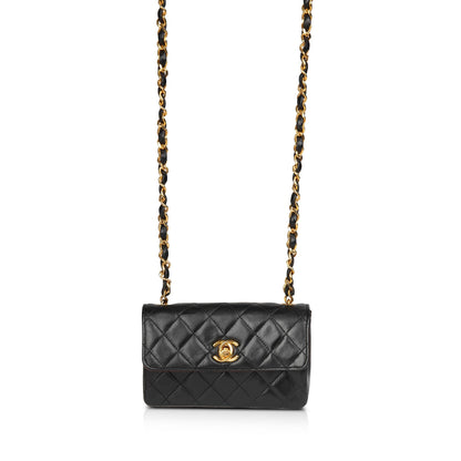 Chanel Vintage Quilted Extra Mini Flap Bag