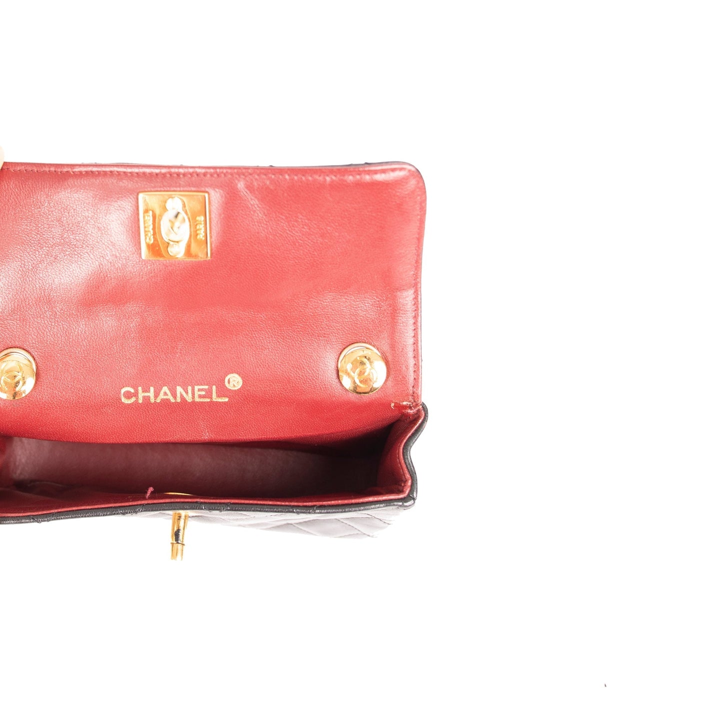 Chanel Vintage Quilted Extra Mini Flap Bag