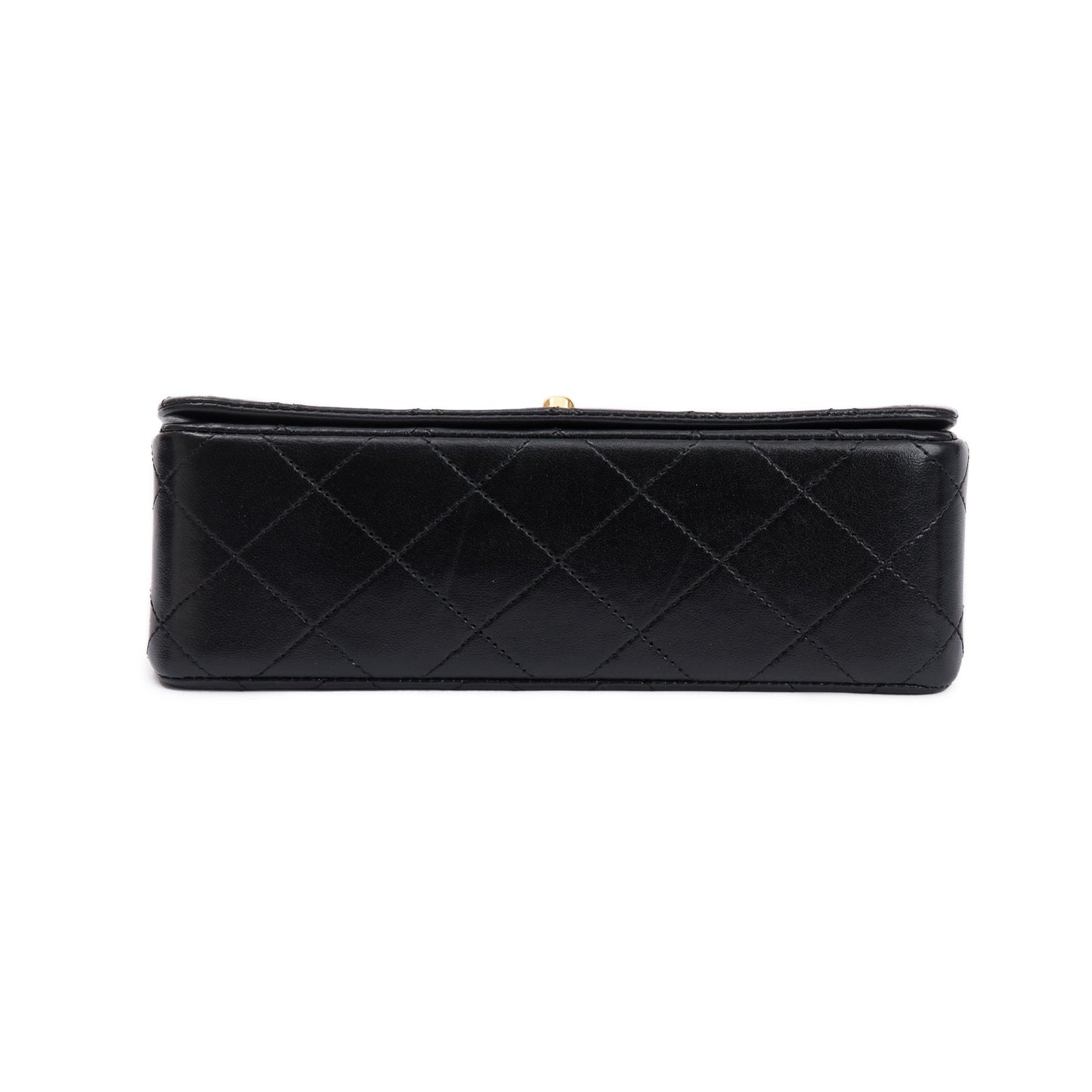 Chanel Vintage Quilted Lambskin Mini Rectangular Full Flap Bag