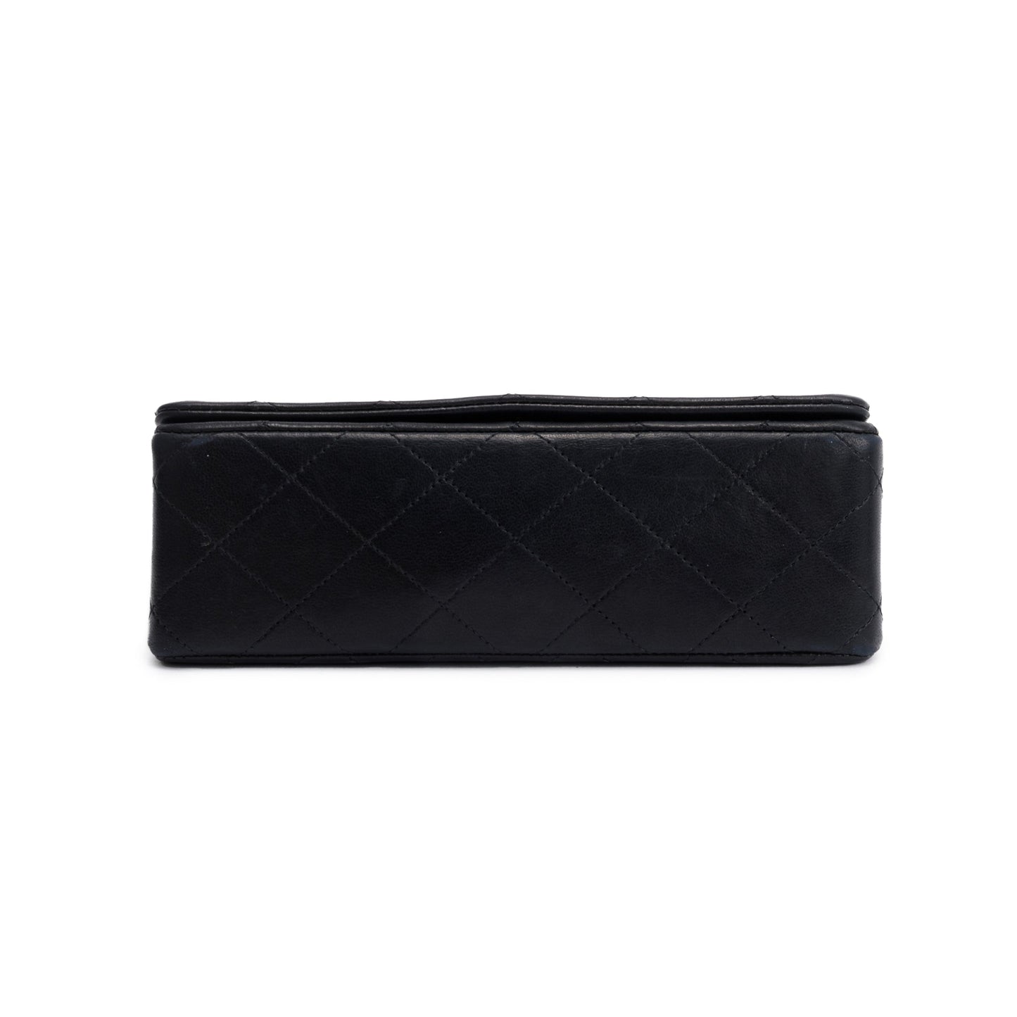 Chanel Vintage Quilted Lambskin Mini Rectangular Full Flap Bag