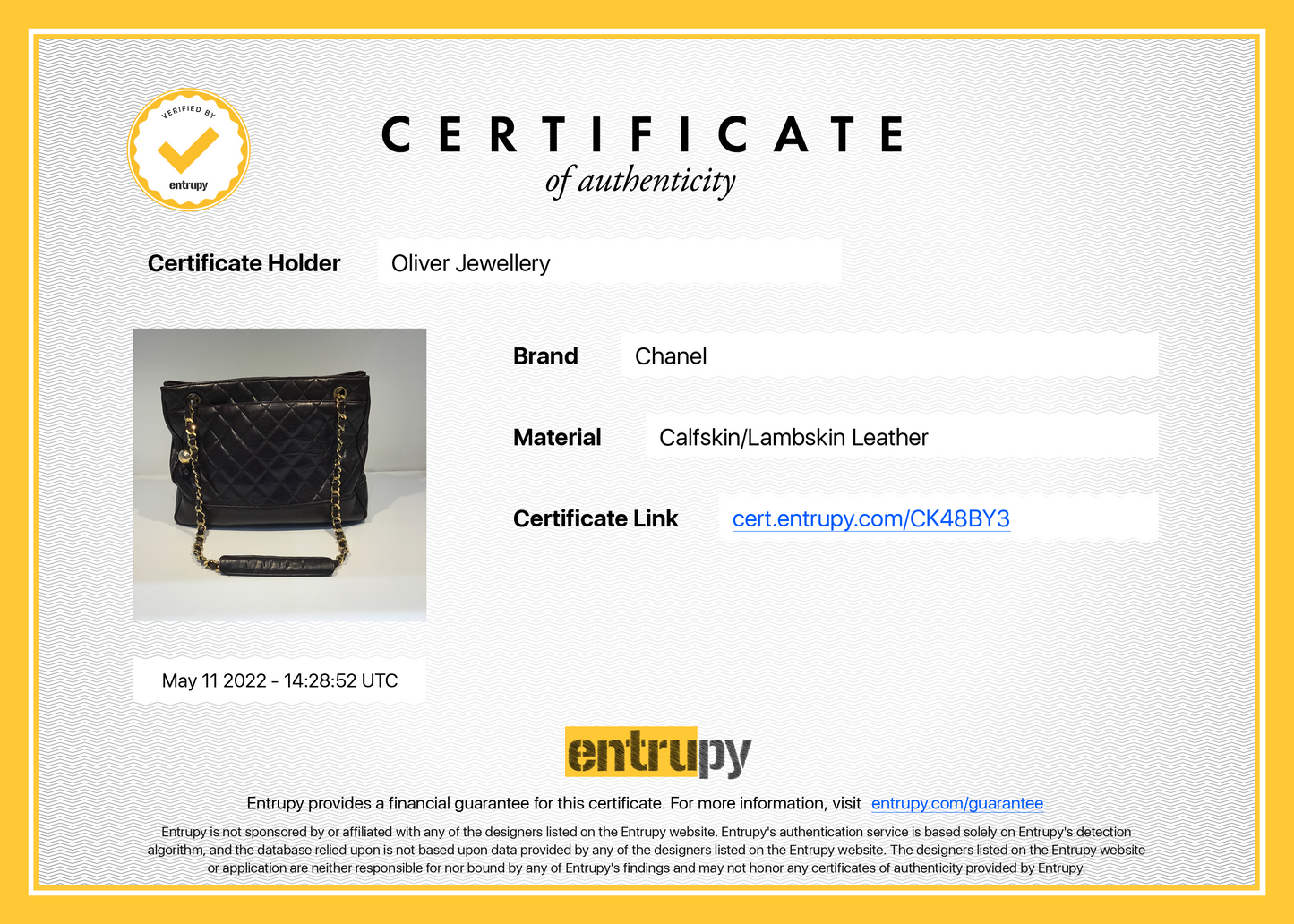 Chanel Vintage Quilted Leather Tote