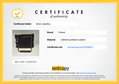 Chanel Vintage Quilted Leather Tote