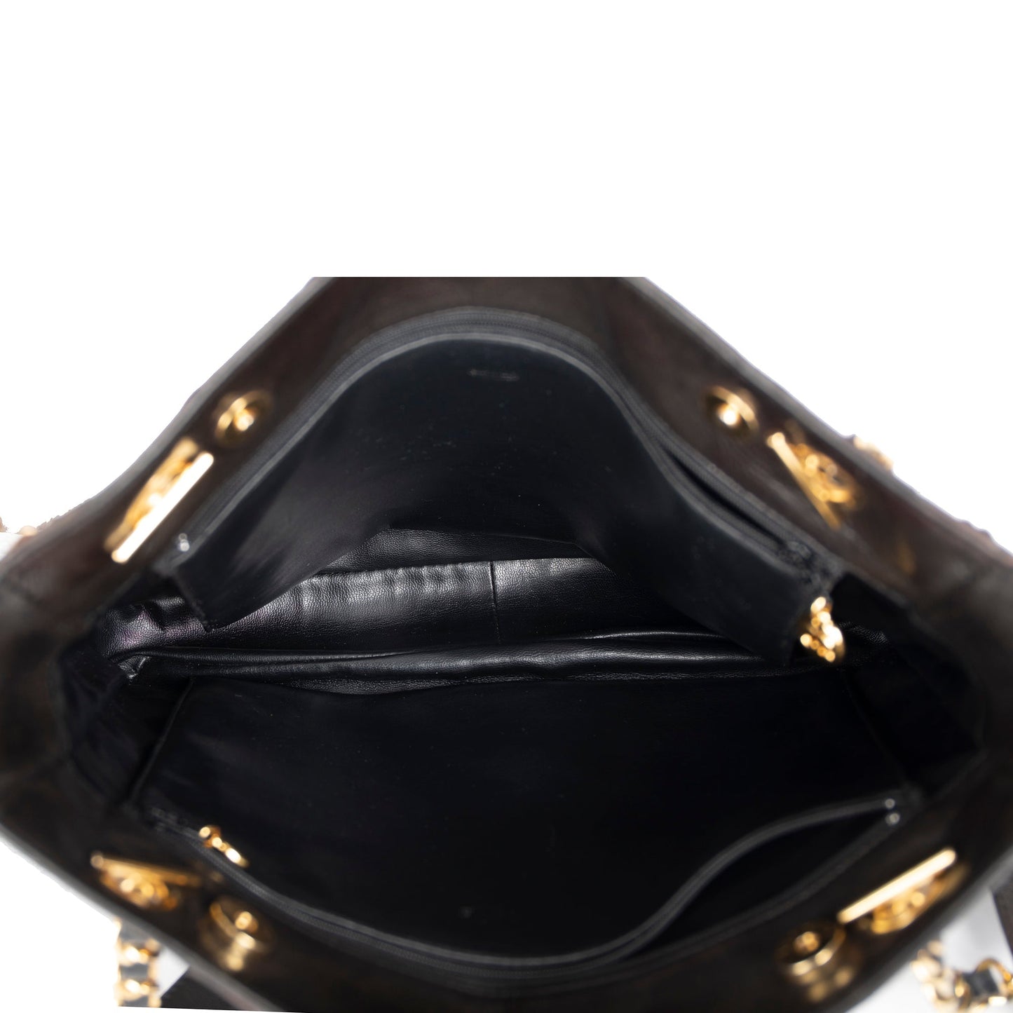 Chanel Vintage Quilted Leather Tote