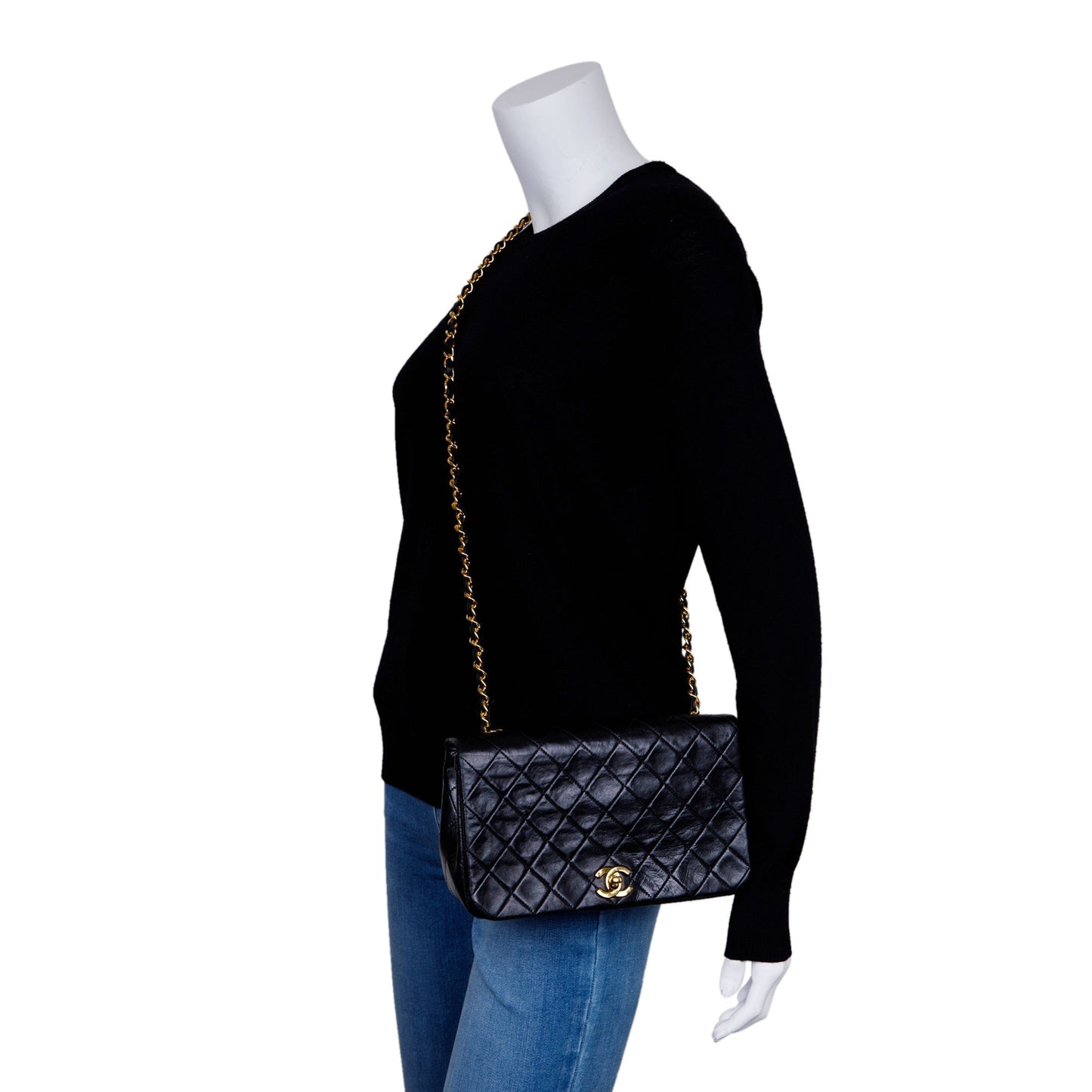 Chanel Vintage Small Quilted Flap Bag