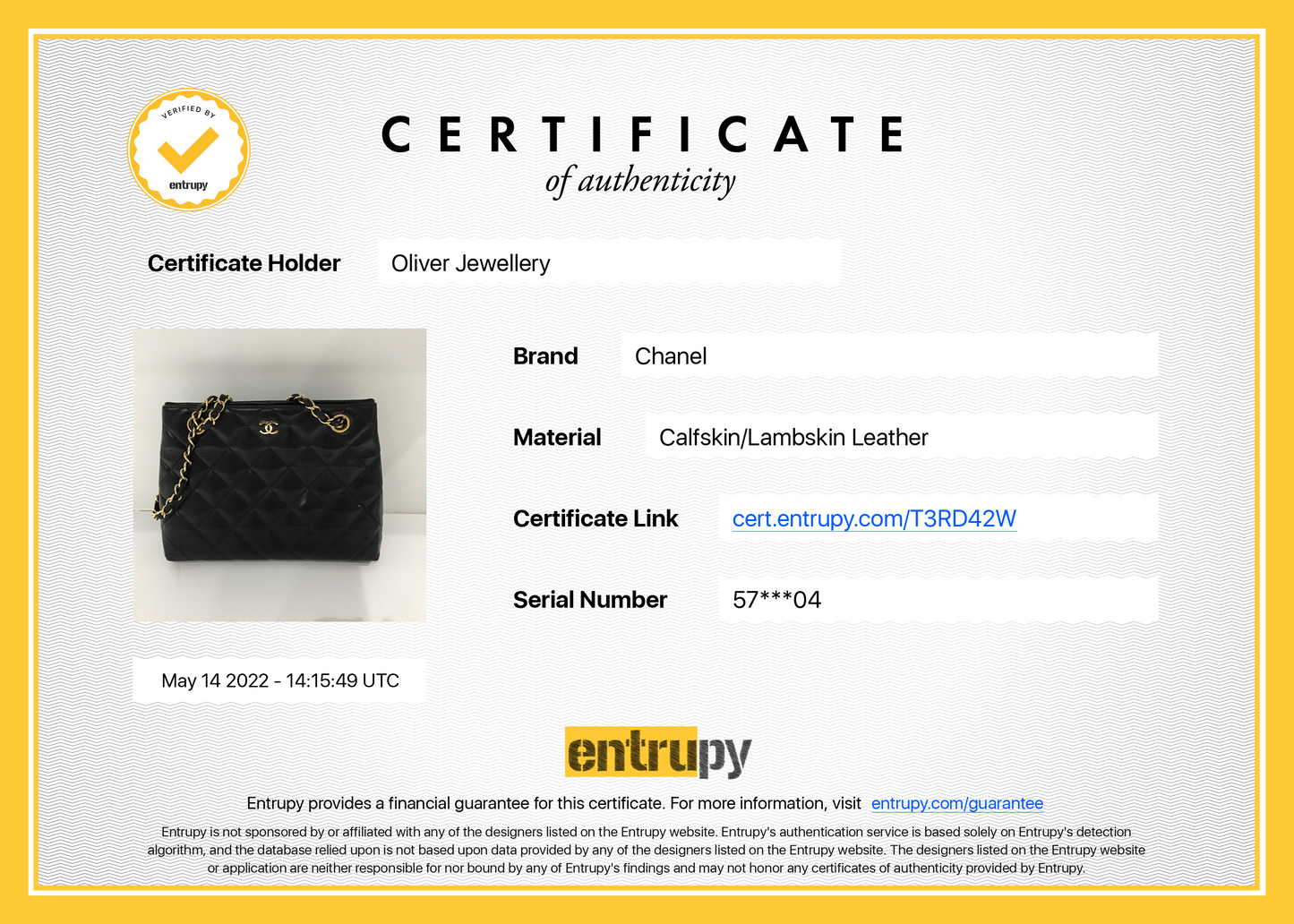 Chanel Vintage Small Quilted Leather CC Shoulder Bag