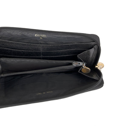 Chanel Vintage Timeless Continental Wallet