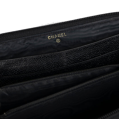 Chanel Vintage Timeless Continental Wallet