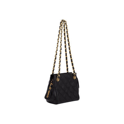 Chanel Vintage Zip Chain Small Shoulder Bag