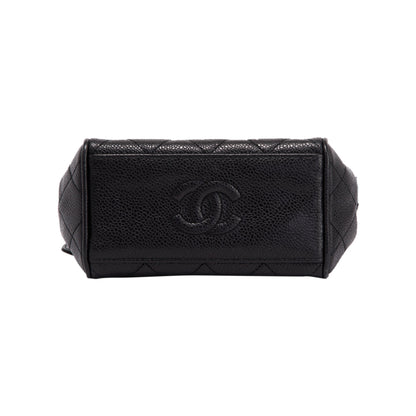 Chanel Vintage Zip Chain Small Shoulder Bag