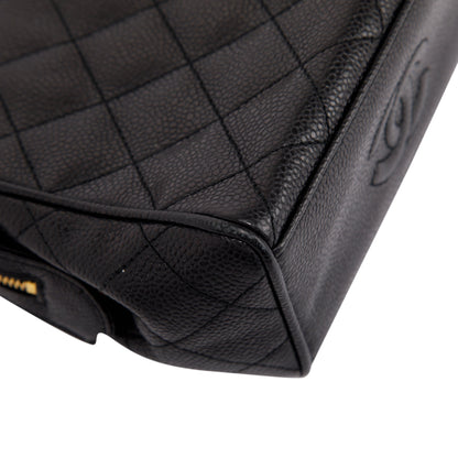 Chanel Vintage Zip Chain Small Shoulder Bag