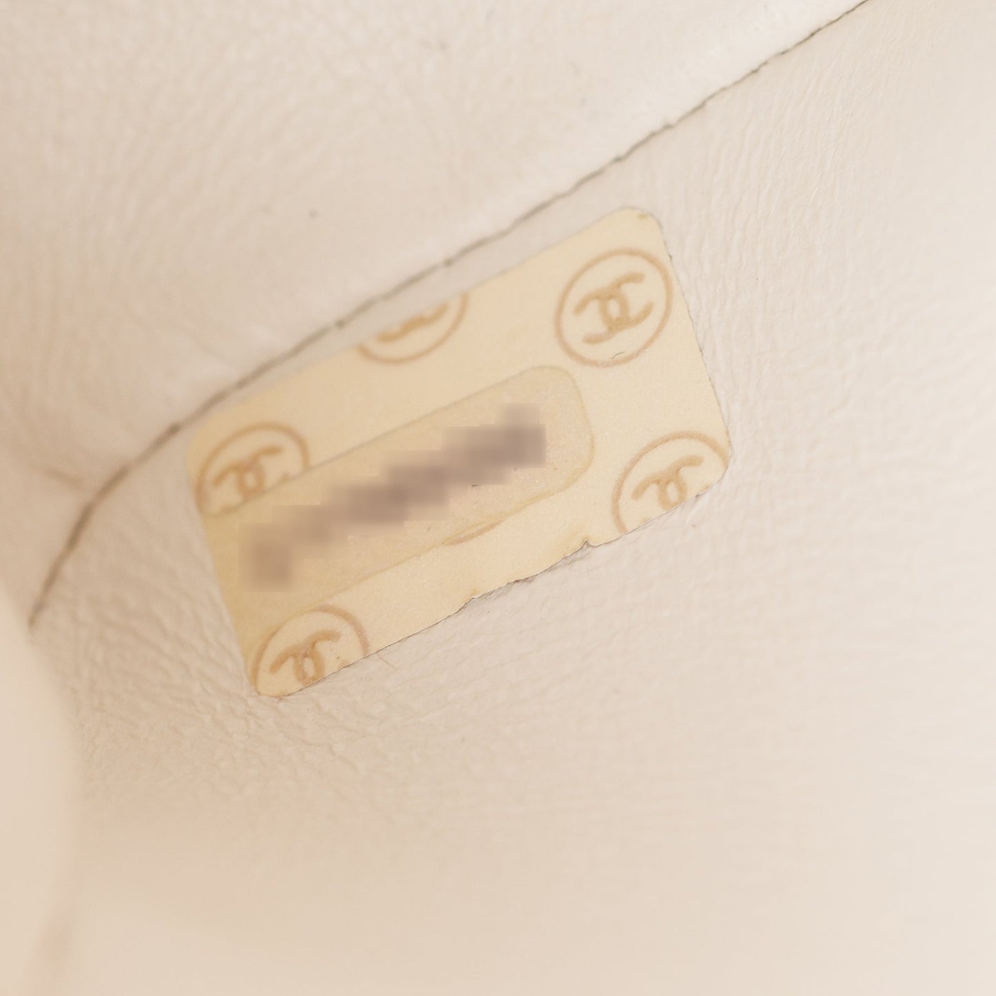 Chanel White Calfskin Leather Medium Diana Flap Bag
