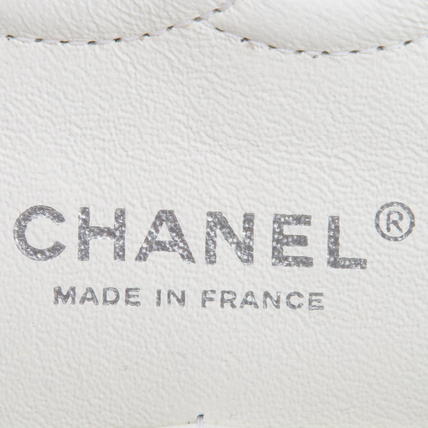 Chanel White Caviar Classic Medium Double Flap Bag