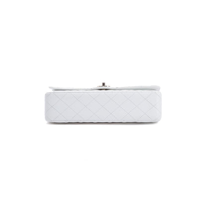 Chanel White Caviar Classic Medium Double Flap Bag