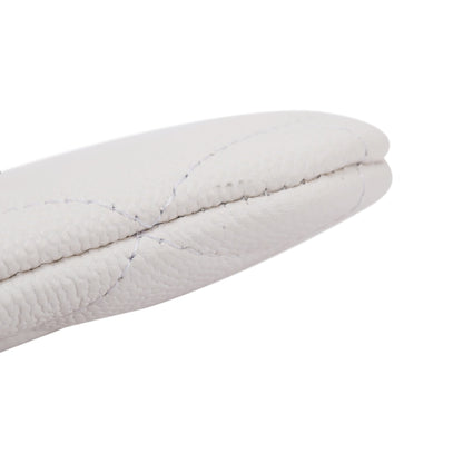 Chanel White Caviar Classic Mini O-Case Pouch