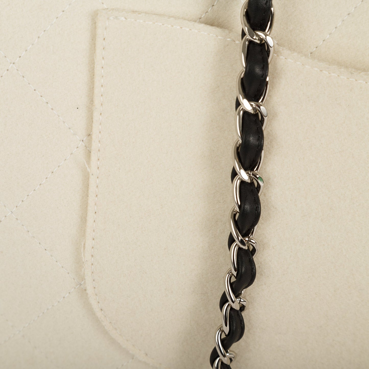 Chanel Wool Felt Large Deauville Tote