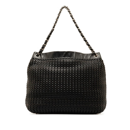 Chanel Woven Caviar Leather Tote (SHG-r7jUZ9)