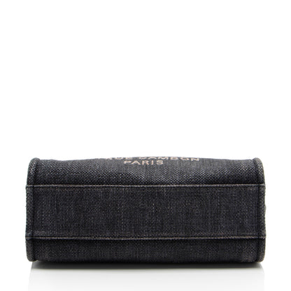 Chanel Woven Straw Deauville Small Tote