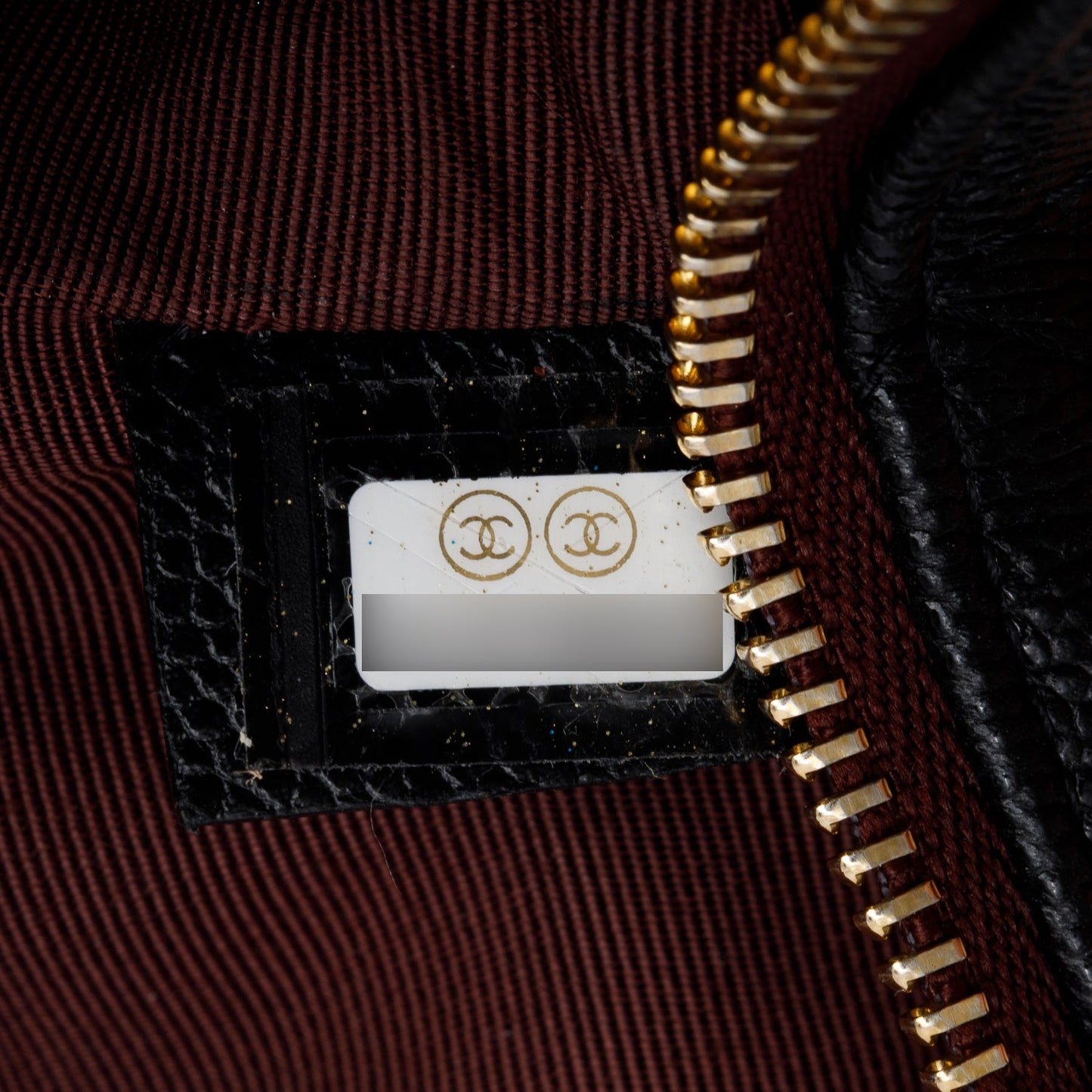 Chanel 2021 Black Caviar Quilted O-Case
